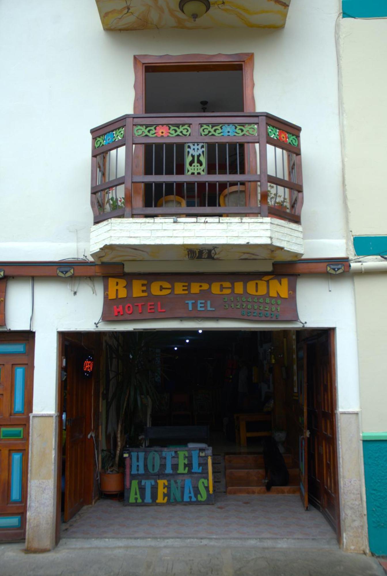Hotel Atenas Jerico Bagian luar foto